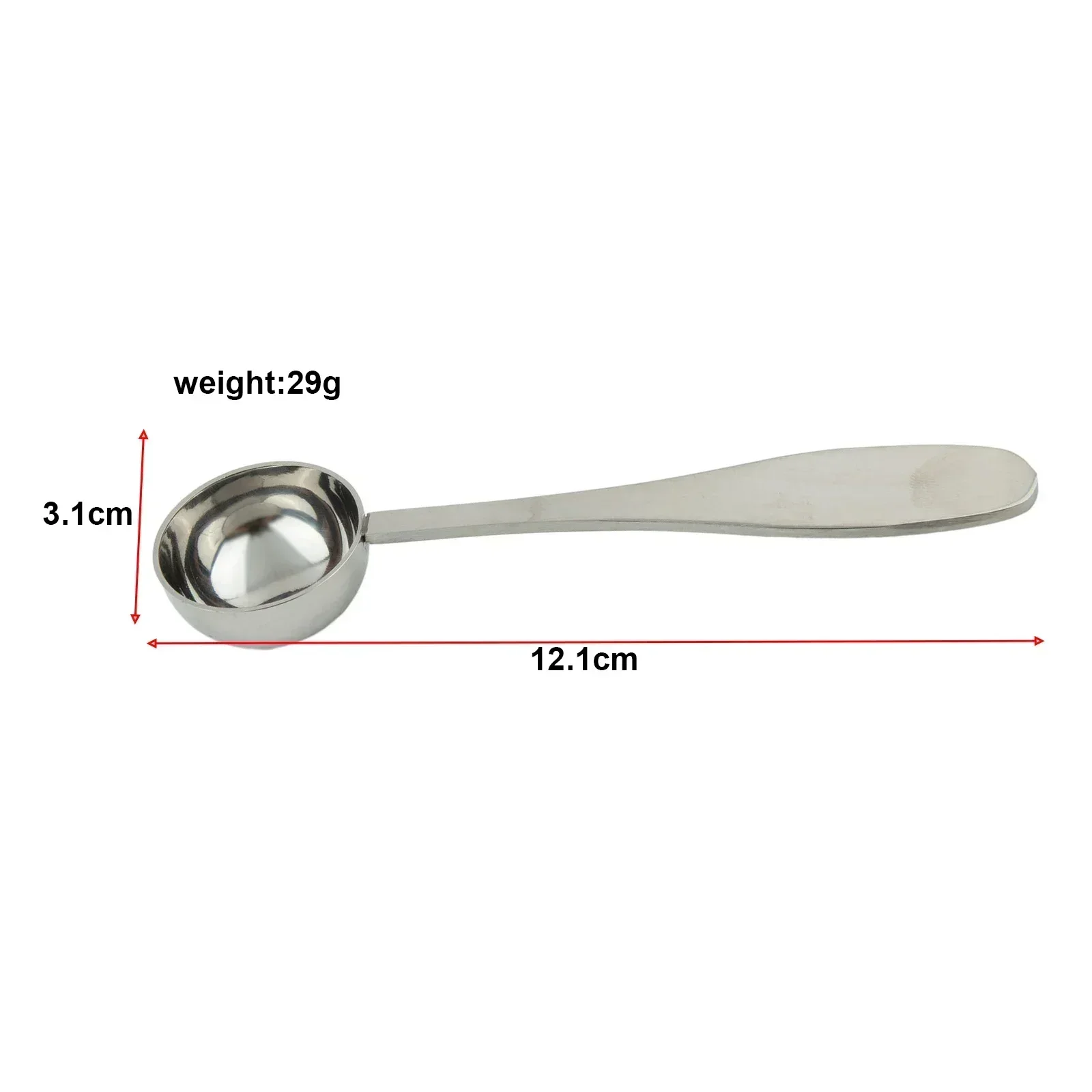 Coffee Scoops Measuring Spoon Spices And Other Condiments 12.1*3.1cm Kitchen Tools Measuring Spoon Stainless Steel