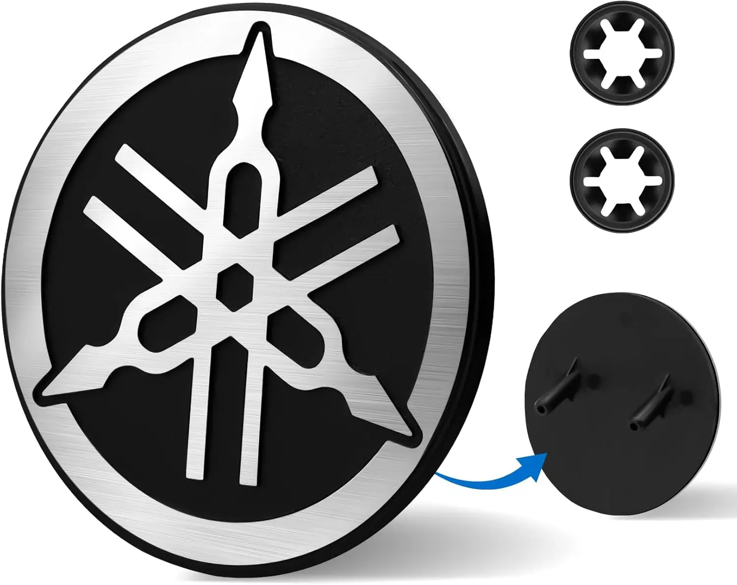 emblema-de-logo-compativel-com-carrinhos-de-golfe-a-gasolina-e-eletricos-yamaha-2003-2009-modelos-g22-e-g23-oem--ju0-f4161-00-00-ju0-k7573-00-00