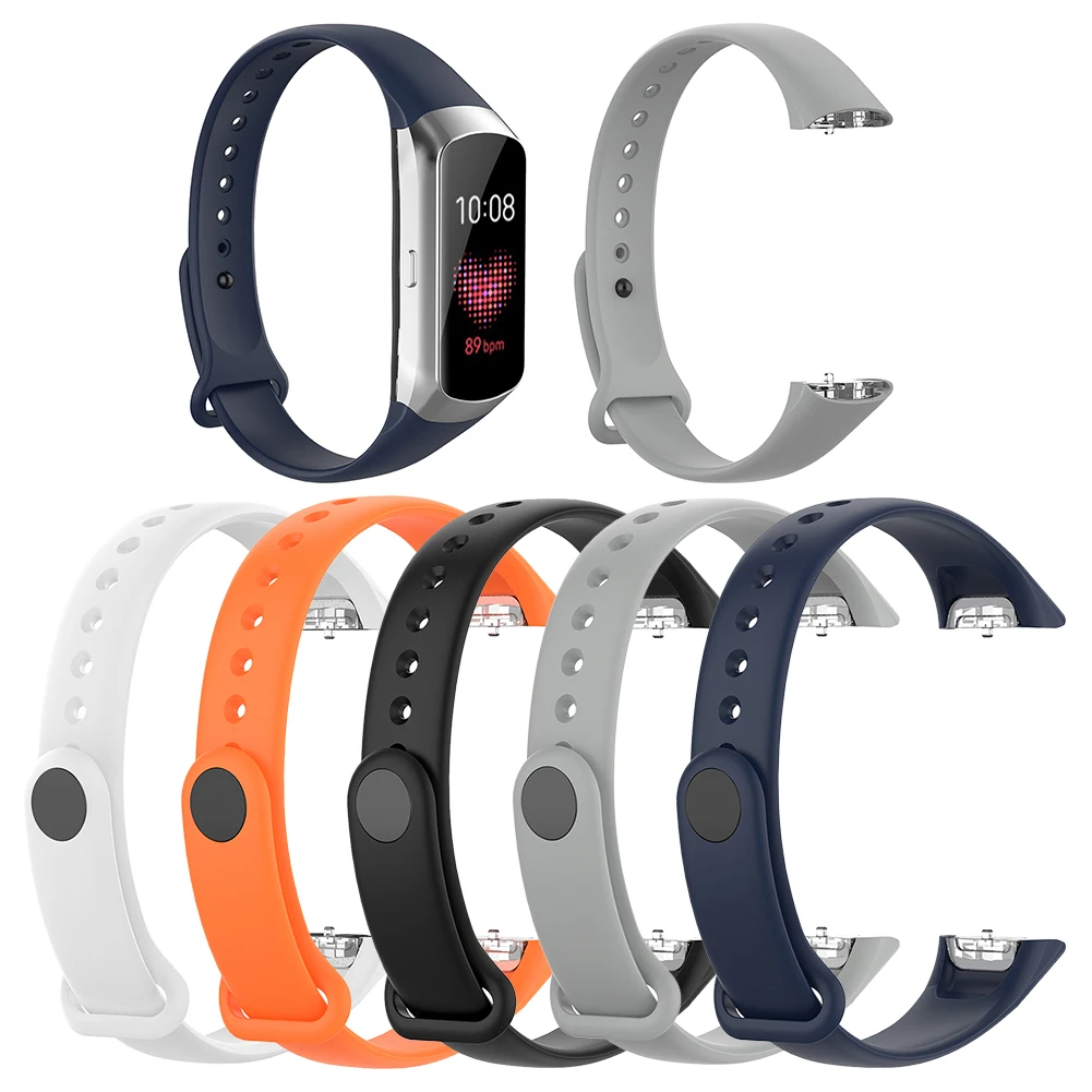 Impermeável TPE substituição Wrist Band, Fit para Samsung Galaxy Fit, SM-R370 Pulseira