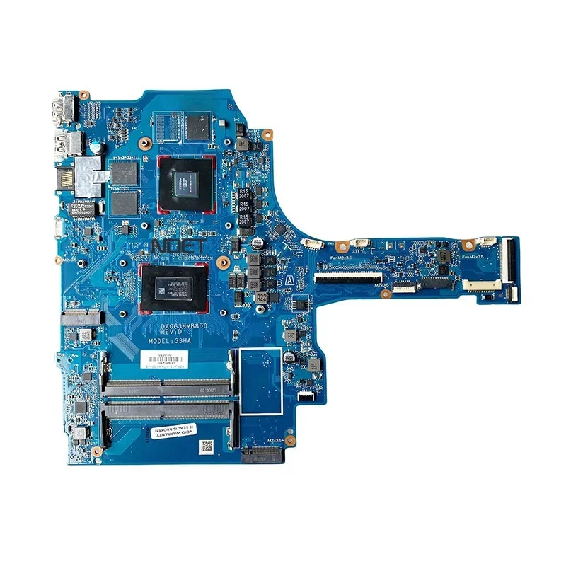 For HP 15-EC TPN-Q229 Laptop Motherboard R5-4600U R7-4800U Notebook Mainboard N18P-G62-A1 GTX1650TI 4GB Accessories DAG3HDMB8D0