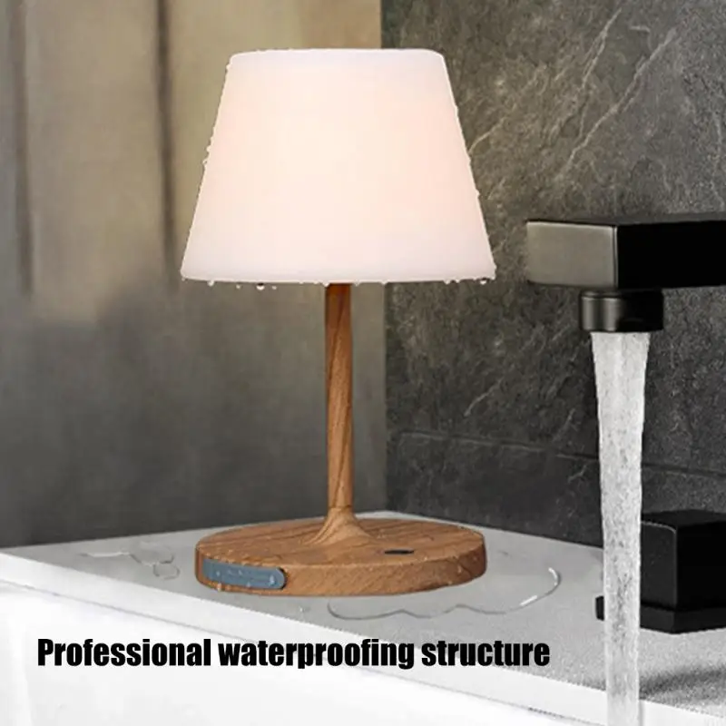 Light Weight Waterproof Nightstand Lamp Dimmable Light Portable Touch Dimmable Night Light Easy to Use M4YD