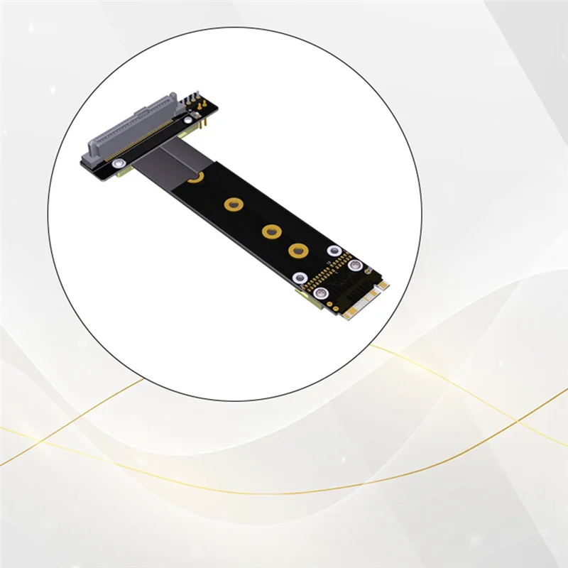 

Кабель-адаптер M.2 NVME к U.2 SSD 10 см Gen3 X4 M.2 NVME Key-M Extender SFF-8639 Твердотельный адаптер Nvme SSD