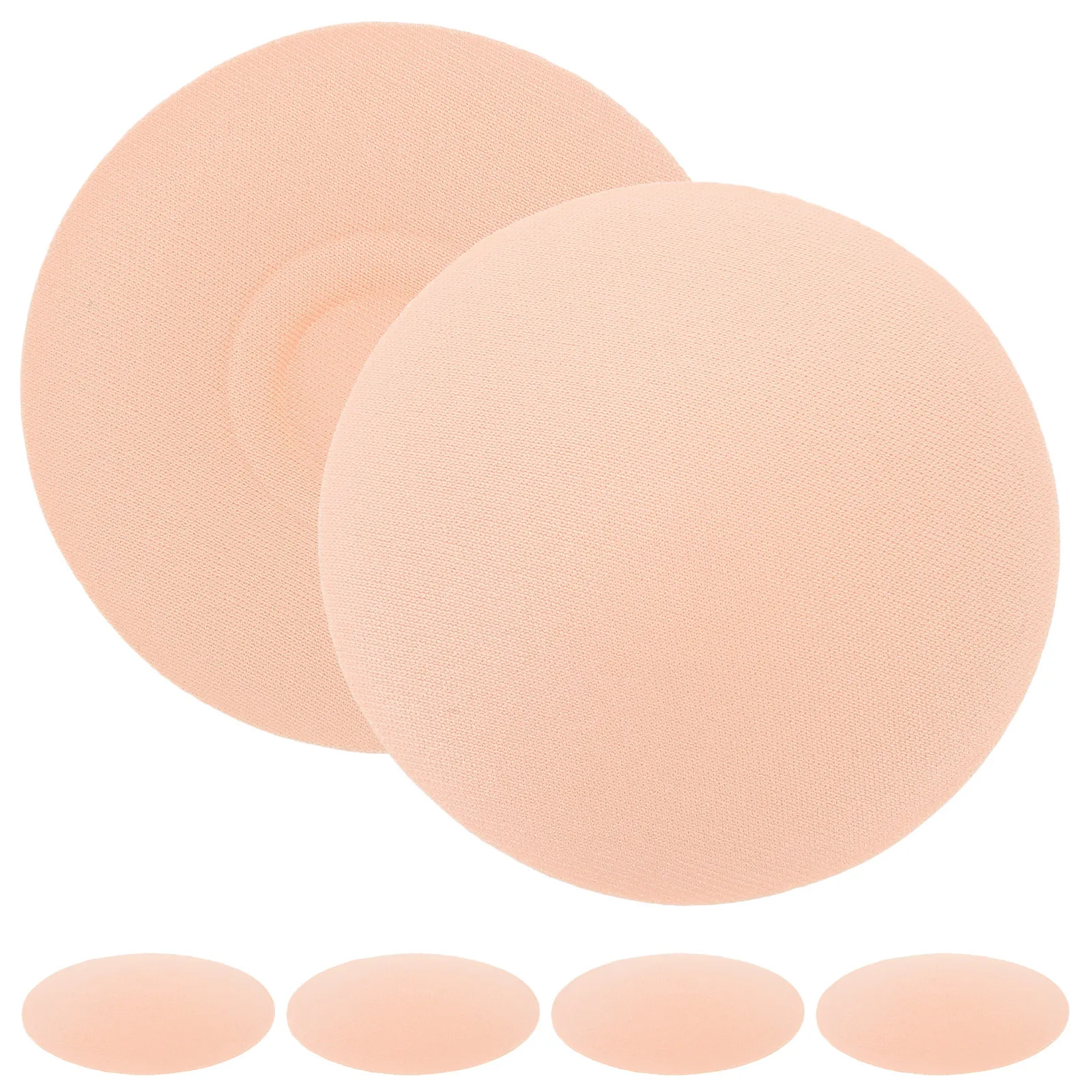 Strapless Bra Backless - 3Pairs Breathable Invisible Cotton Pasties Reusable