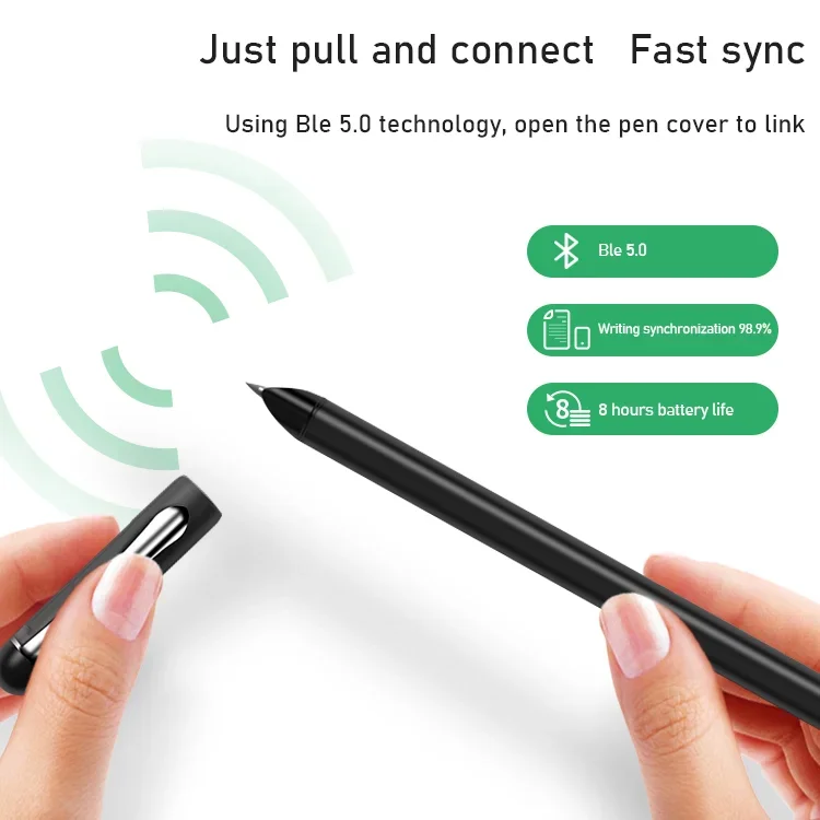 

OEM Smart Writing Pen A5 Набор бумаги Электронный блокнот с умной ручкой-стилюсом для распознавания ручного письма с приложением