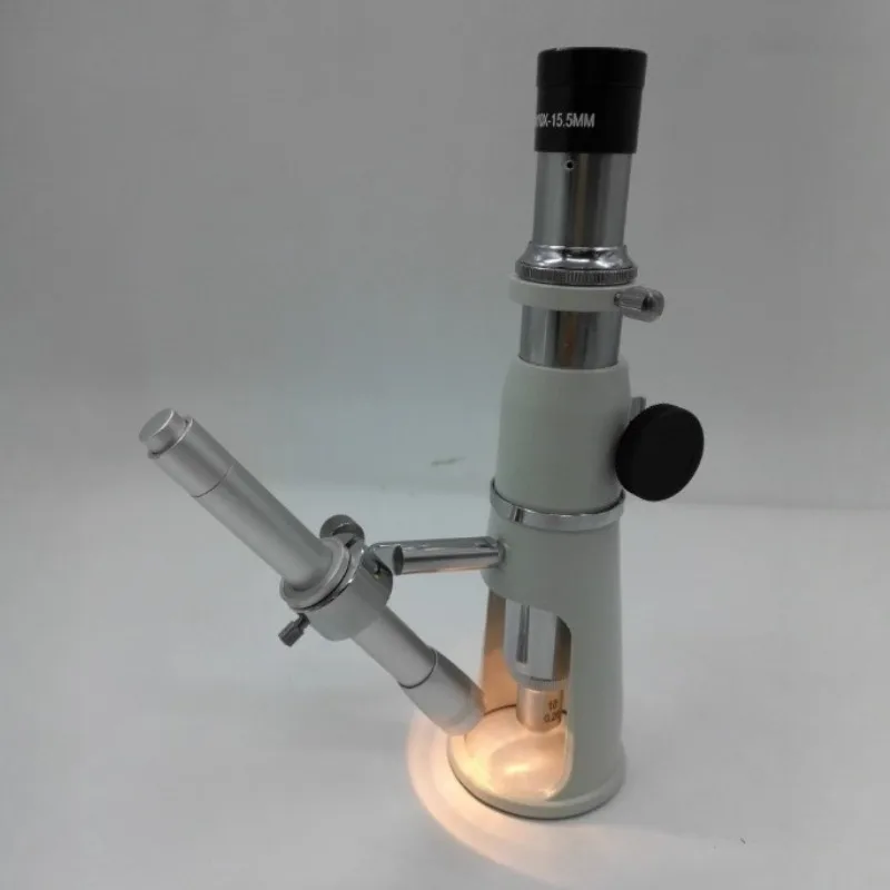 

20X 40X 100X Pocket Handheld Jewelry LED Illuminant Microscope Handle Magnifier Monocular Jewelery Loupe Microscopio