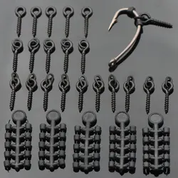 Set di accessori per la pesca alla carpa gancio di pesca Stopper perline esche da pesca viti Boilie per Hair Rig Hooklink Holder attrezzatura da pesca