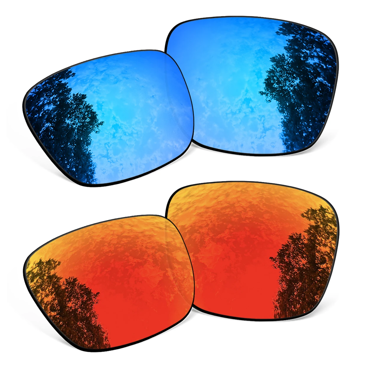 

Upgrade Lenses for Oakley Holbrook RX OX8156 56mm Eyeglasses Frame 100% UV Protection Multiple Color Options