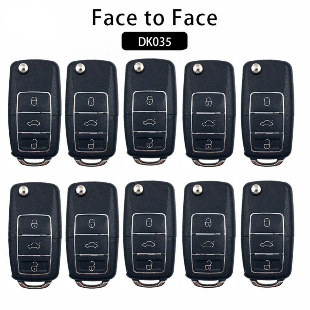 

10PCS 3 Buttons Face to Face Copy Self Learning Fixed Code Self Copy 315/433MHZ Cloning Garage Door Remote Control
