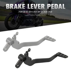 For Yamaha YZF-R3 YZF R3 YZFR3 2015-2026 MT-03 MT 03 MT03 2020-2026 Motorcycle Rear Brake Pedal Foot Brake Lever Accessories