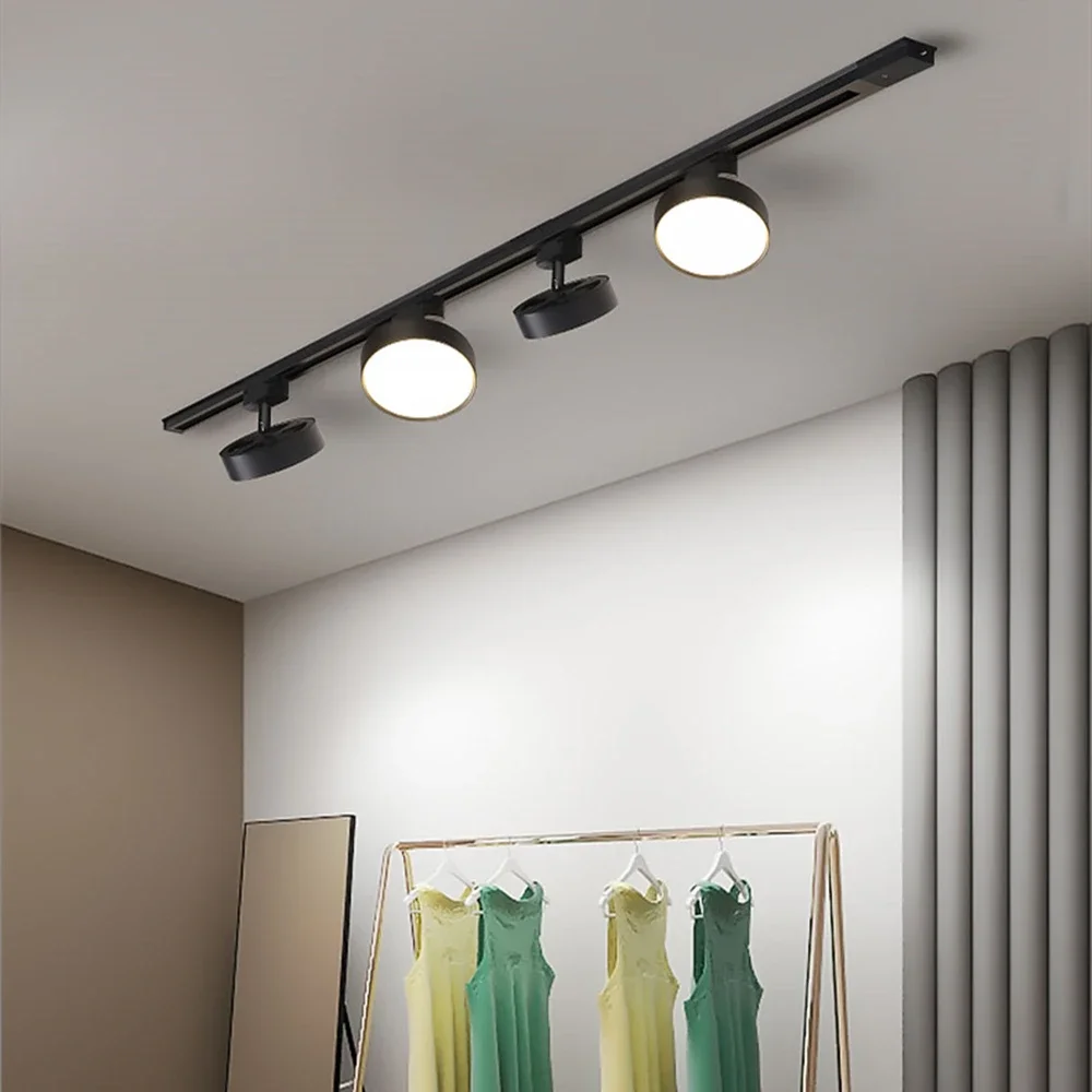 

LED Track Light Set Track Lamp Rail Lighting for Home Spotlight Indoor Clothing Shop Store Bedroom Lamp Fixture