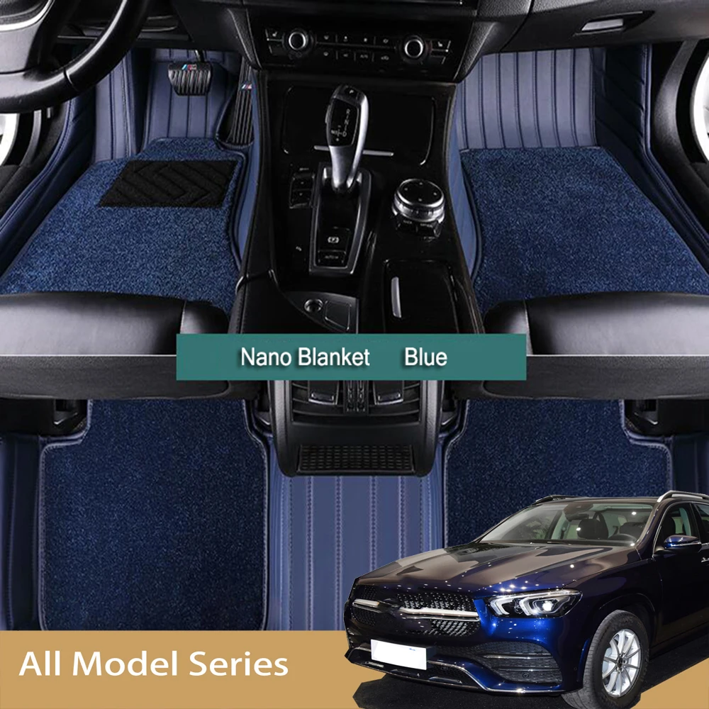 Double Layer Custom Car Floor Mats For Citroen Citroën C-Elysee CElysee Auto Carpets Foot Coche Accessorie Liners