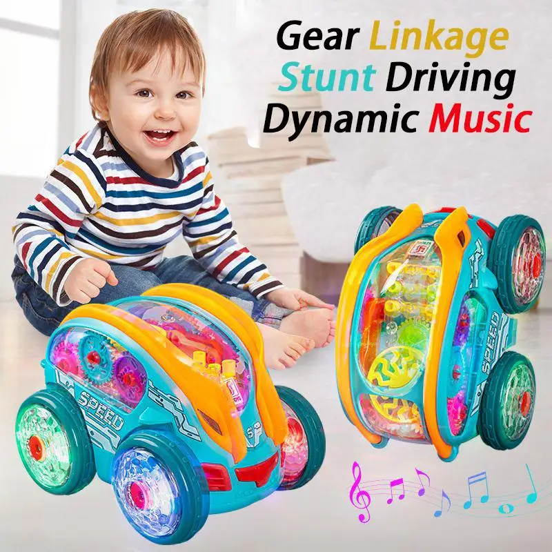 Auto-Design, elektrisches Spielzeug, 1 Box wiederaufladbares Autospielzeug mit Licht und Musik, kreatives Geburtstagsgeschenk für Jungen und Mädchen