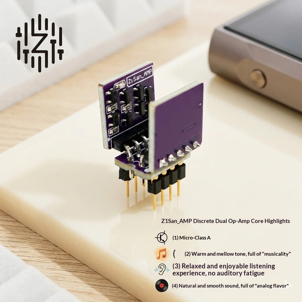 Discrete Operational Amplifier, Dual in-line AD8620 NE5532 OPA2604 OP275 AD797 MUSES02