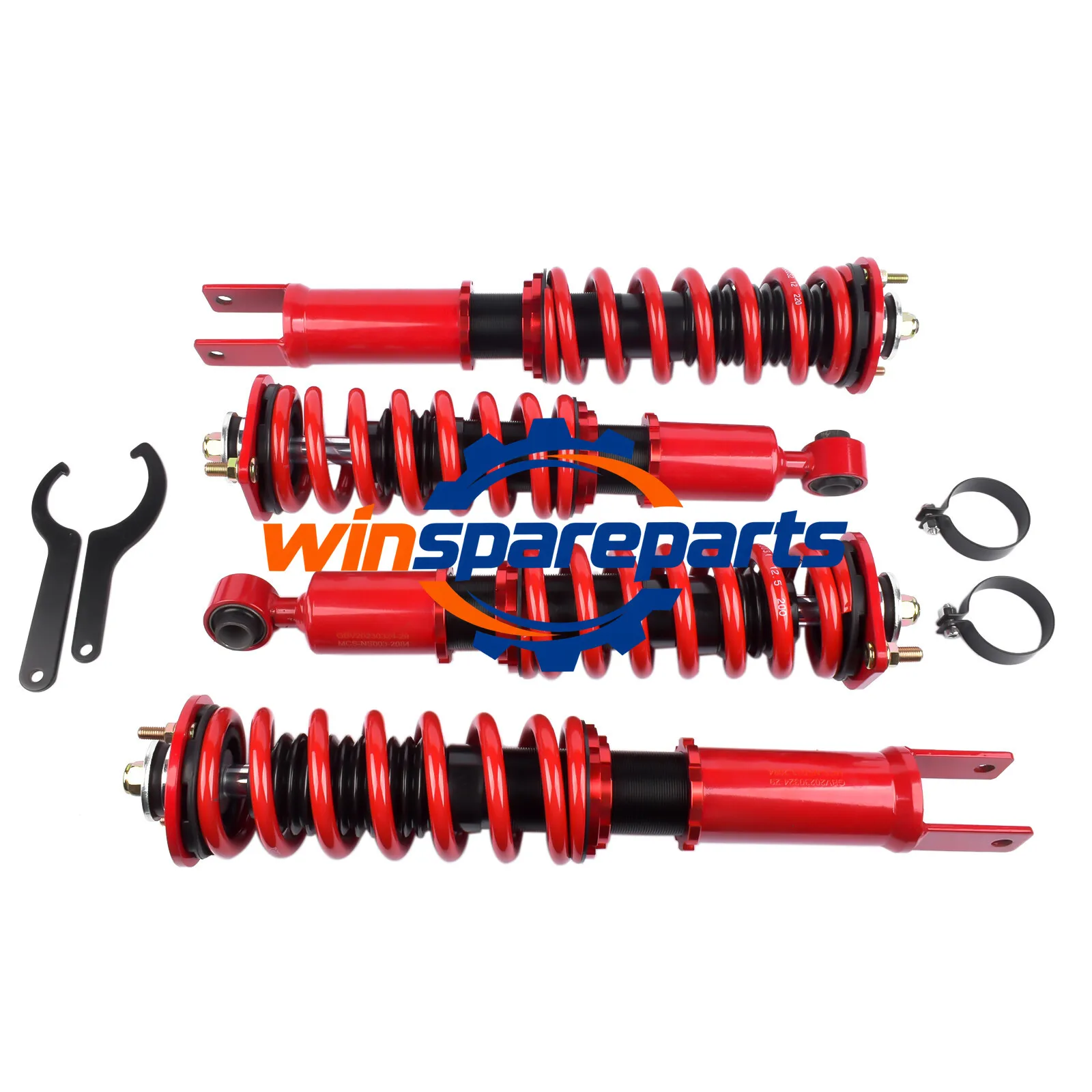 Coilovers Suspension Kit For Nissan 300ZX Z32 1990-1996 3.0L Turbo Adj. Height