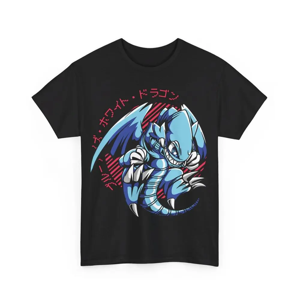 Blue Eyes White Dragon Yu-Gi-Oh T-Shirt Kaiba Anime Soft Tee Shirt All Sizes YGO