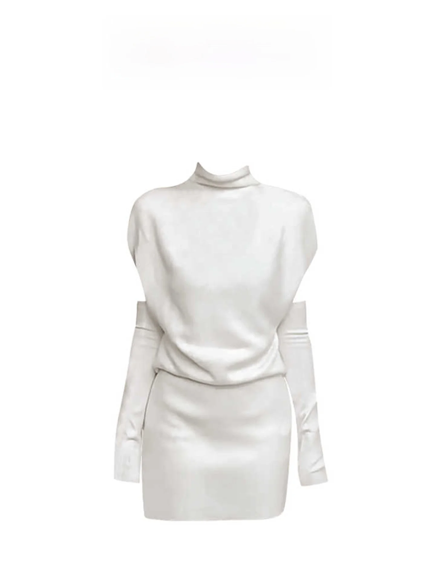 

Корейский корейский женский комплект из двух предметов Faion Svel с высоким воротником, зимнее новое поступление, повседневная одежда