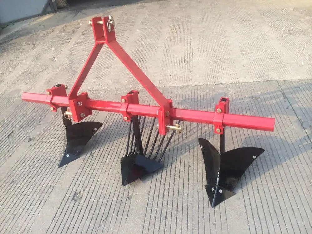 Trator Arado de batata de 3 pontos Fazenda Multi Chassis Ridger de batata para mini cultivador de trator