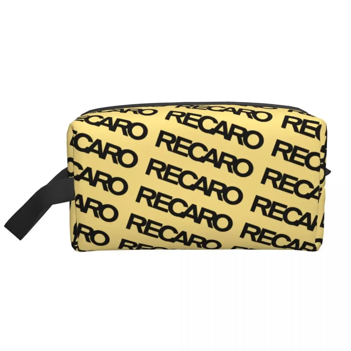 Recaros Logo Cosmetic Bag Women Fashion Big Capacity Makeup Case Beauty Storage Toiletry Bags