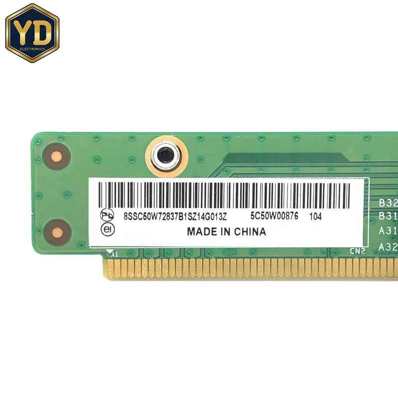 YD 1pcs 5C50W00876: New PCIeX4 Riser Card For Lenovo ThinkCentre M90q ,Gen 2 Desktop Thinkstation P340 P350 Tiny Workstation