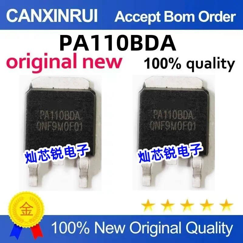 (5-100 pieces) PA110BDA in stock 100V 15A N groove TO-252 MOS field-effect brand new
