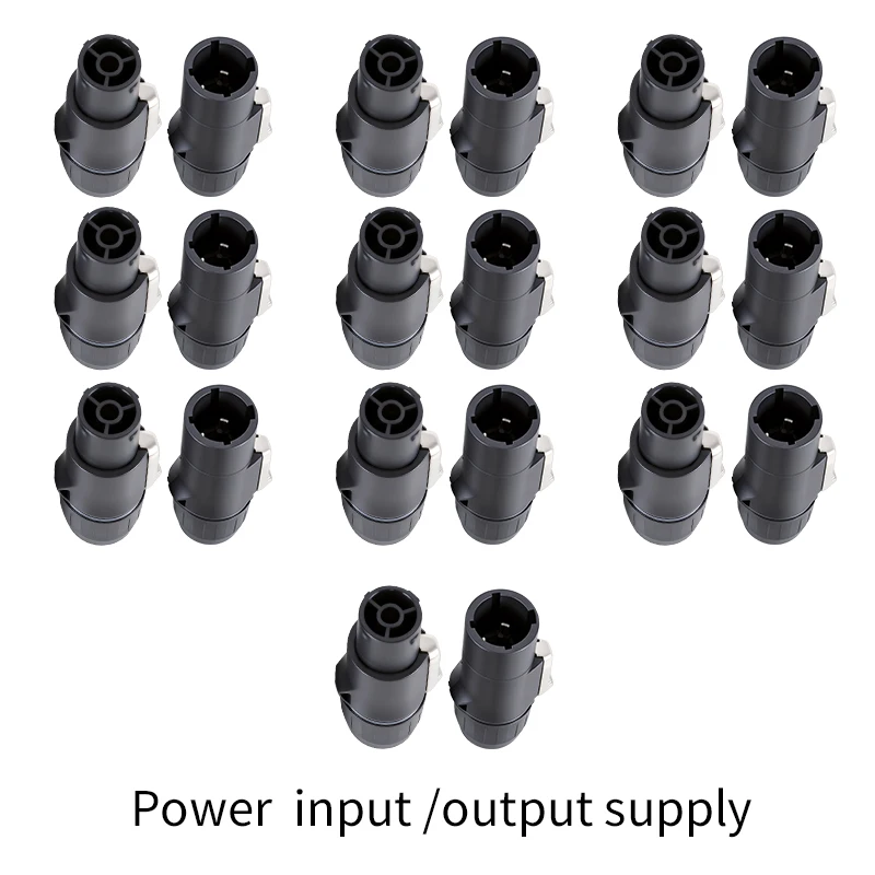 10-conectores-de-alimentacao-powercon-true-1-a-prova-d'Agua-para-uso-externo-plugue-macho-e-femea-com-trava-de-torcao-conector-ac-para-luzes-dj-e-led