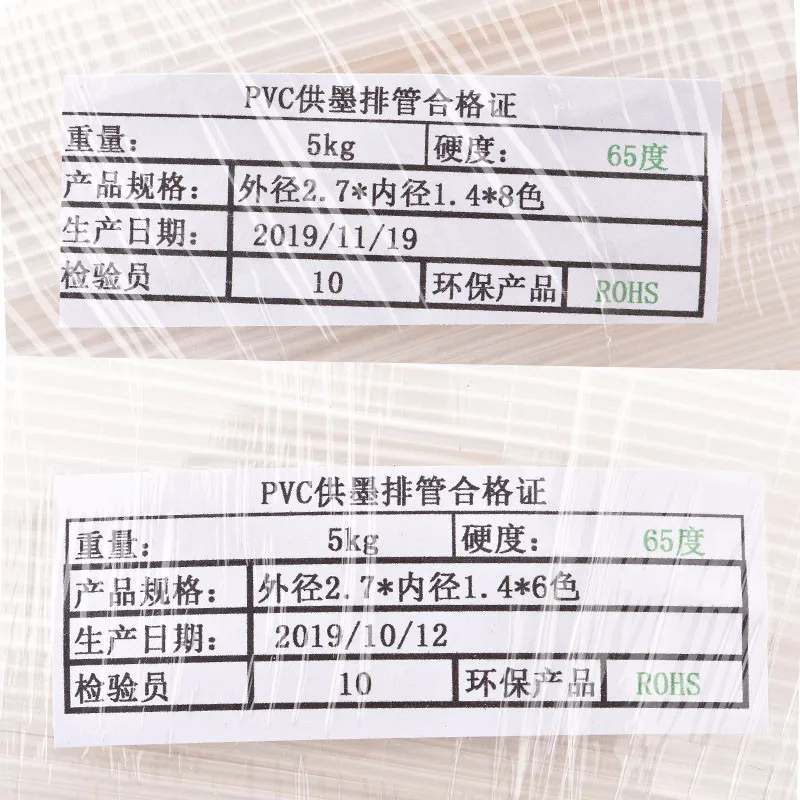 PVC Ink Supply Tube Hose For Epson/Canon/HP CISS Continuous Ink System Fit for HP 803 Ink Cartridge Printer Spare Parts