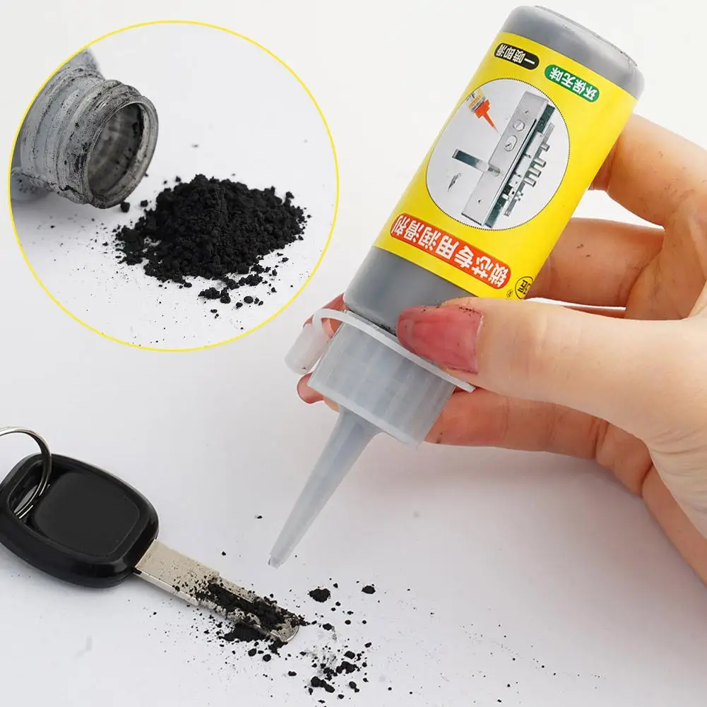Graphite Powder Lock Cylinder Lubricant Special Lubricant Reduce Window Rod Key Powder Guide Lock Household Lubricant Hole R6E1