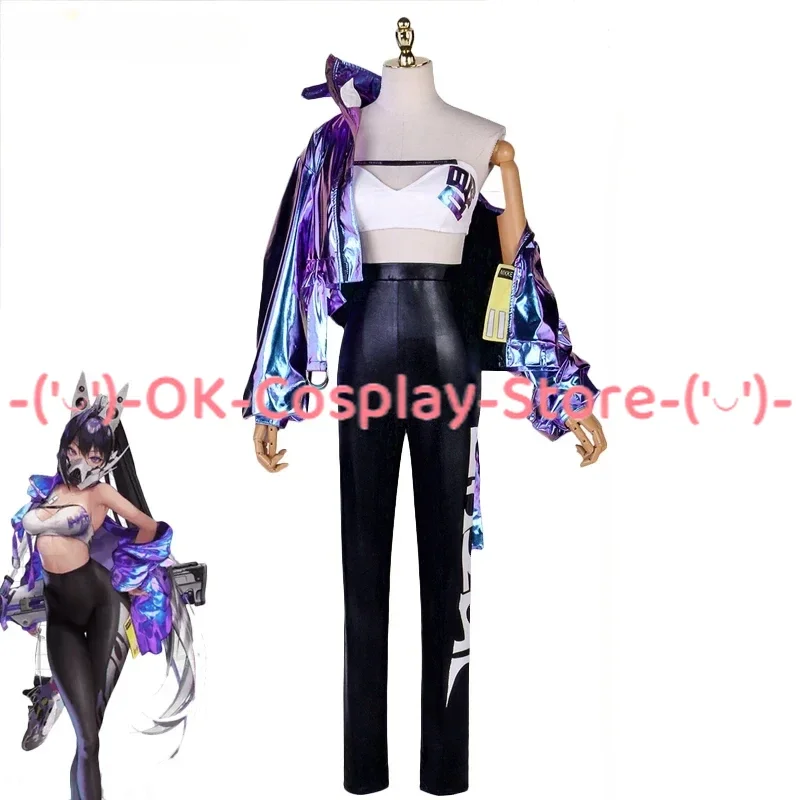 

Sen Cosplay Costume NIKKE The Goddess of Victory Cosplay Suit Women Coat Top Pants Halloween Carnival Uniforms Custom Made