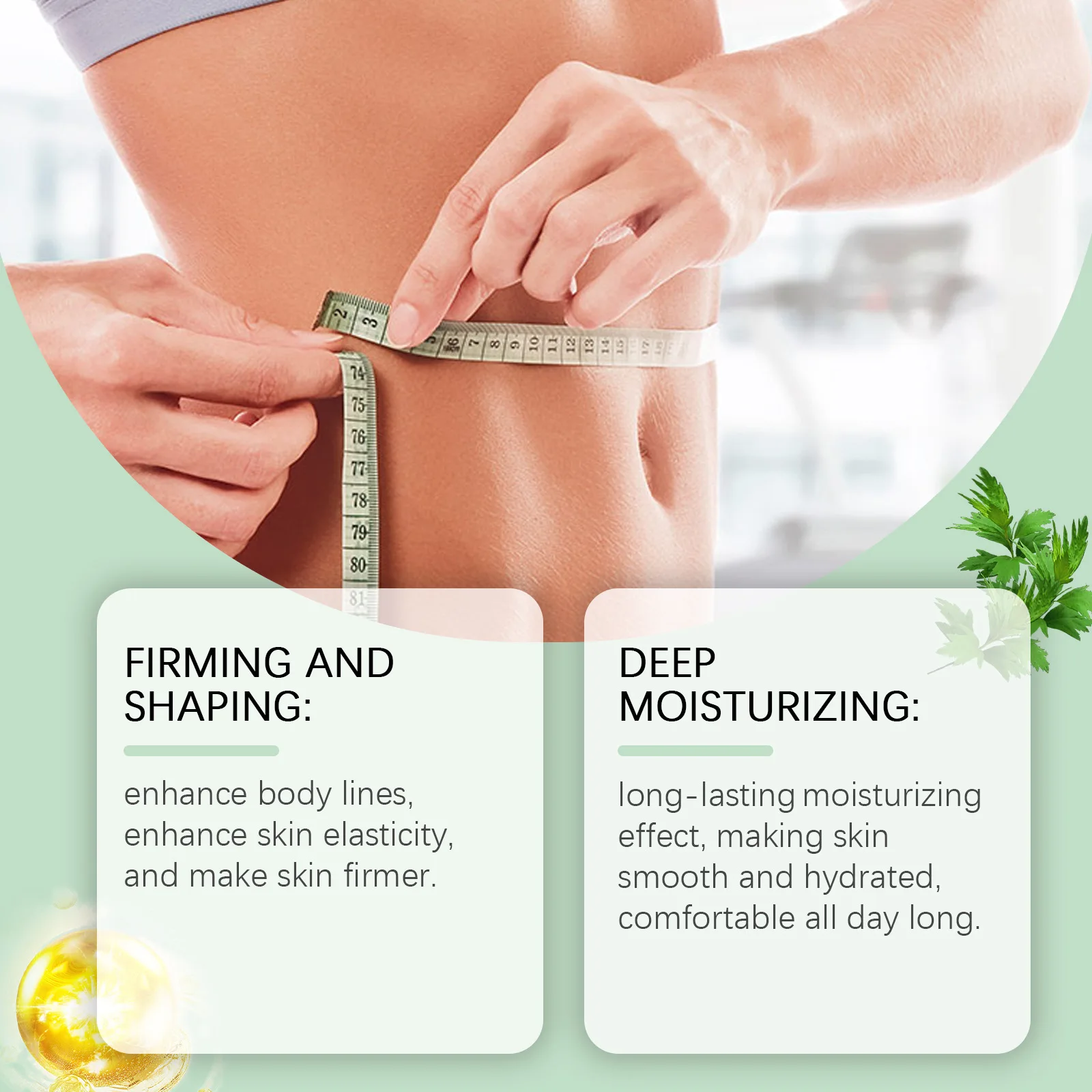 Wormwood Fat Burning Cream Slim Waist Arm Leg Anti-Cellulite Fat Reduction Abdominal Sculpting Lift Firming Body Shaping Care