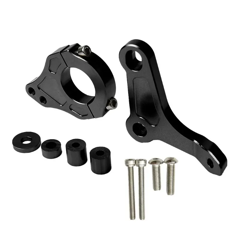 

Applicable to Yamaha XMAX300 modified directional damper titanium ruler base damper bracket