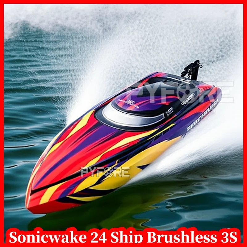 

Sonicwake 24C RC Speedboat – RTR Brushless Remote Control Ship Model with 3S 3200mAh 30C Battery (PRB-1992)