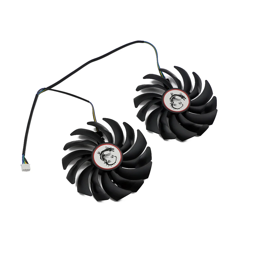 1060 냉각 팬 MSI GTX 1060 1070 1080 Ti RX570 580 470 480, 그래픽 카드 쿨러, PLD10010S12HH 95mm DC 12V GTX 1080 1070