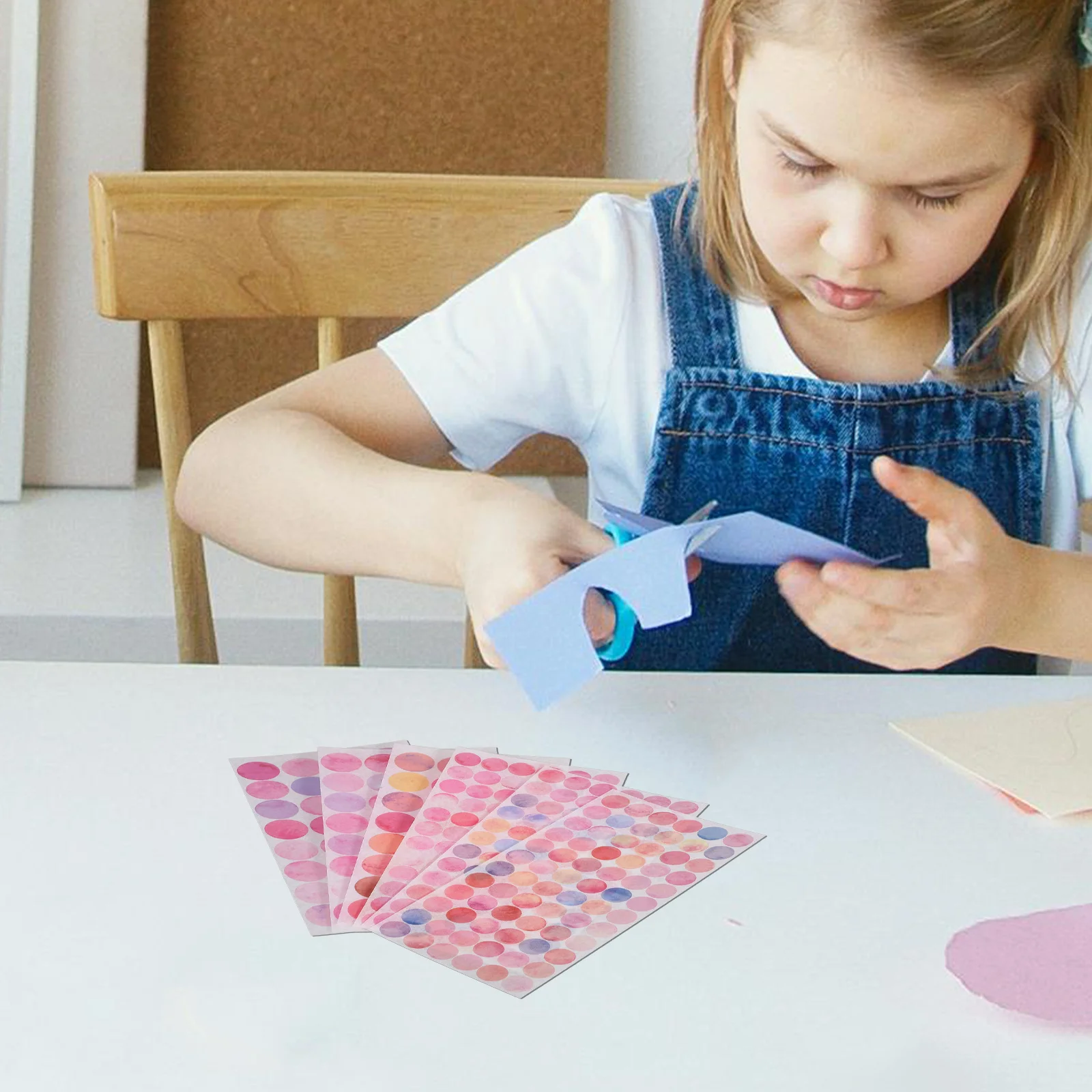 

36 Sheets Colorful Dot Stickers Colored Coding Labels Round For School Office Organization Self-Adhesive Label