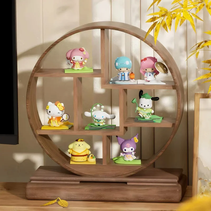 

Authentic Sanrio Four Seasons Eight Festivals Series Blind Box Toy Ornaments Anime My Melody Kuromi Pochacco Blind Box Kids Gift