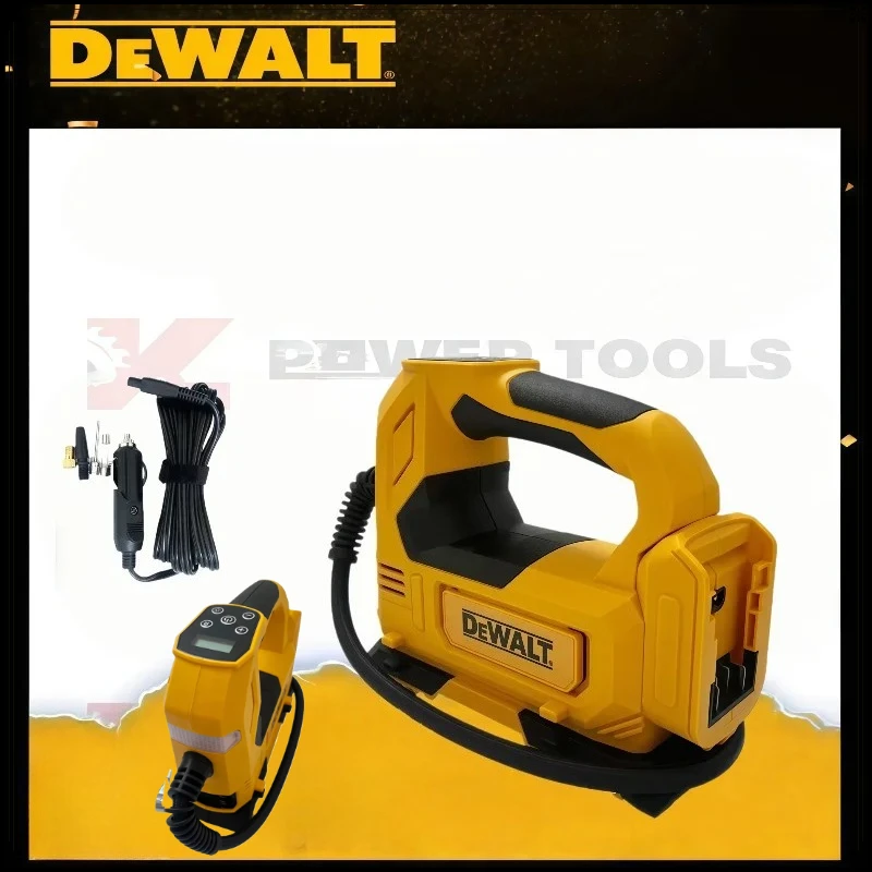 

Dewalt Portable Tire Inflator Air Pump Rechargeable Compressor Digital Cordless Electric Car Tyre Inflator Tool For 18V- 20V