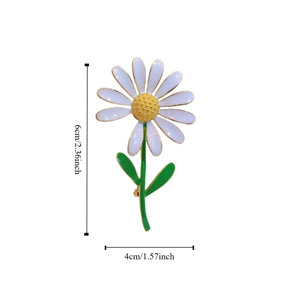 فريدة من نوعها الكورية نمط GD نفس النمط بروش ديزي نازف النفط ديزي بروش شارة سبيكة دعوى طوق دبوس الديكور