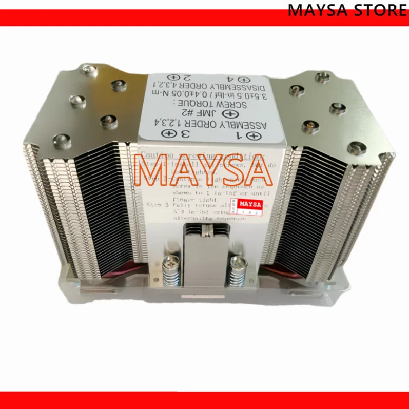 

For V100 SXM2 GPU Cooler V100 Radiator 10 Copper Tubes For cooling Height 9CM Heatsink Fast Ship