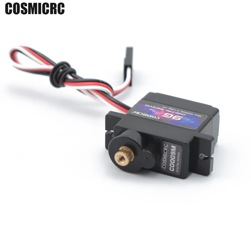COSMICRC Digitale Servo 1/4PCS 9g Metal Gear Micro Servo's 4.8V ~ 6VDC Motor voor RC vliegtuig Robot Boot Vliegtuig Speelgoed Onderdelen