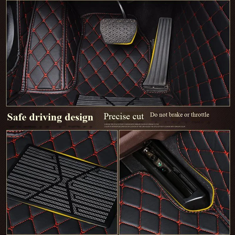tapis-de-sol-de-voiture-en-cuir-pu-personnalises-avec-poche-de-rangement-impermeables-antiderapants-accessoires-d'interieur-de-voiture