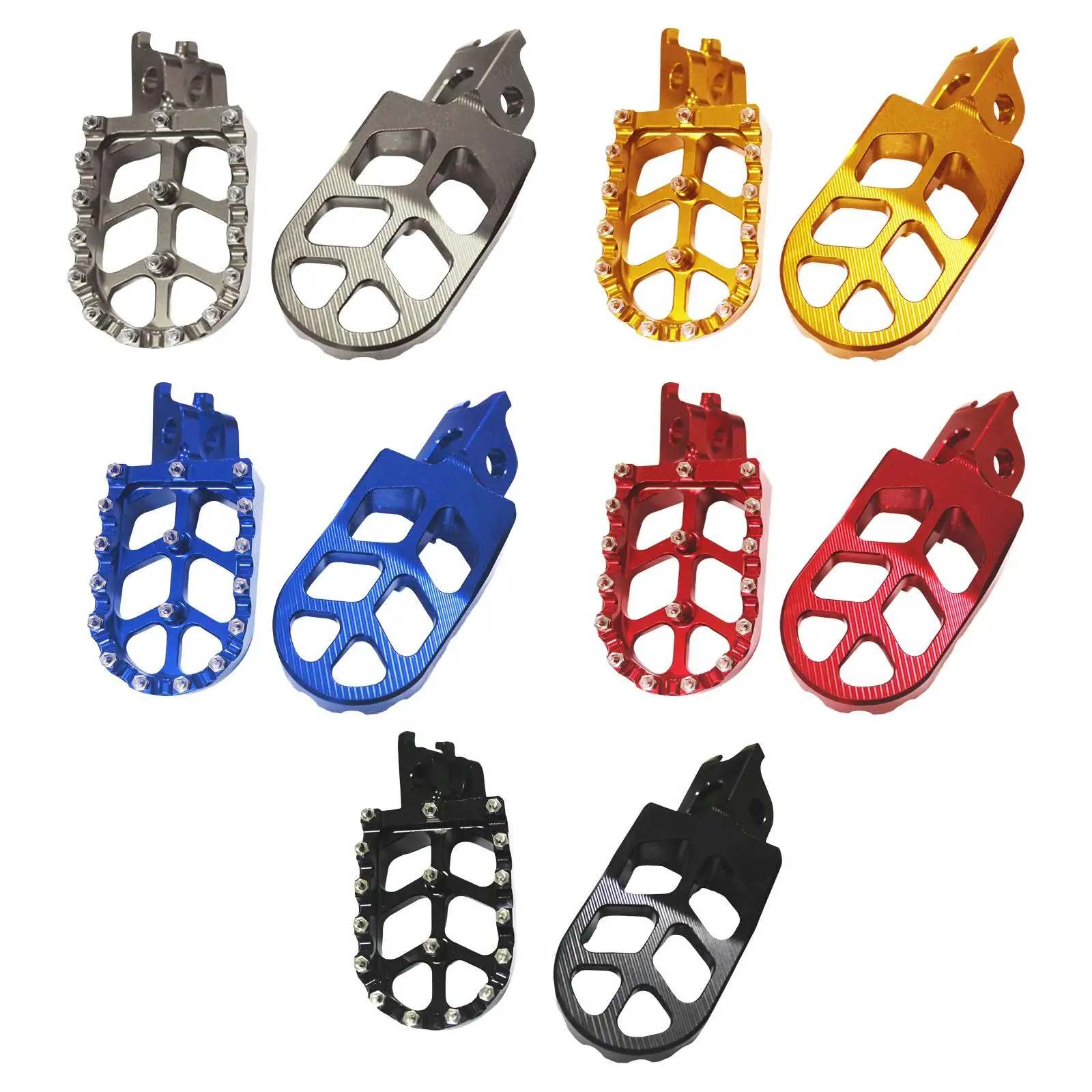 Pegs de pé CNC para Honda Crf250RX Crf300L Crf300 Rally Crf450L Crf450Rl