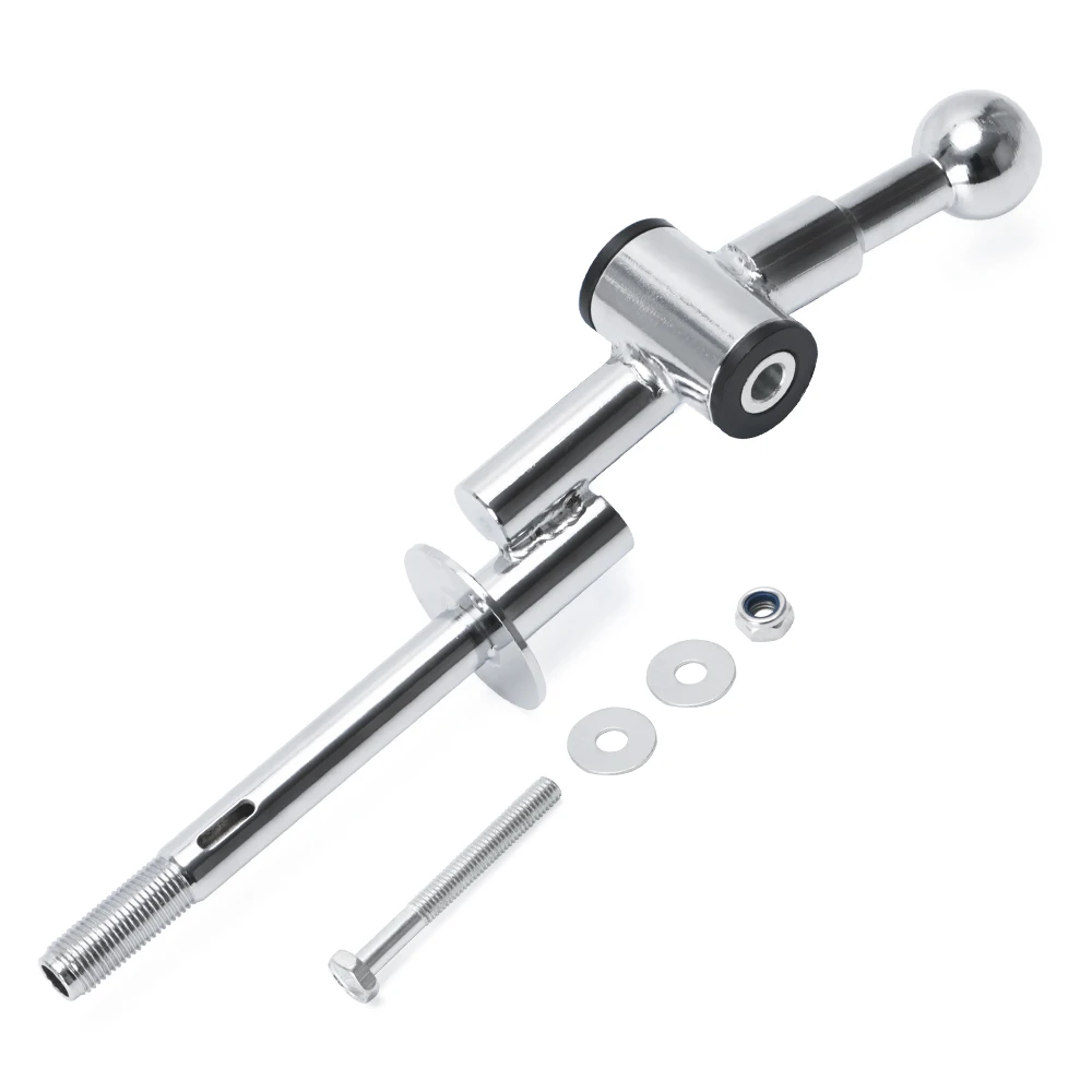 Kit alavanca de marchas de carro pqy-6 velocidades, aço e poly curto, 85a, kit para 04 + subaru wrx sti função + ssb02