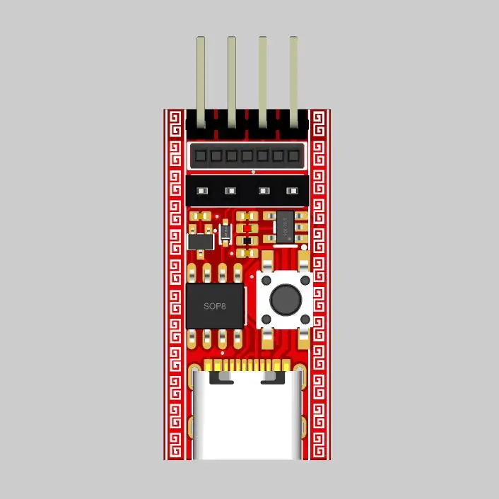 ST17H66 ST17H65 Program Burn Download Burn Test Board