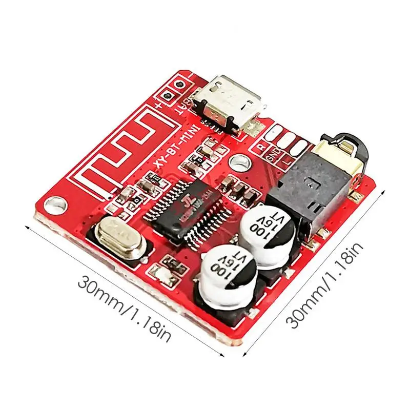 DIY Bluetooths Audio Receiver Board Bluetooths 5.0 MP3 Lossless Car Audio Decoders Board Wireless Stereo Music Module 3.7-5V