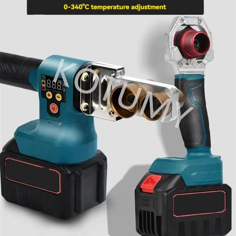 

Беспроводной электрический сварочный аппарат для труб, термофиксатор PPR PE, паяльник, пластиковая трубка, полипропилен, нагрев, термоплавкий для Makita без батареи