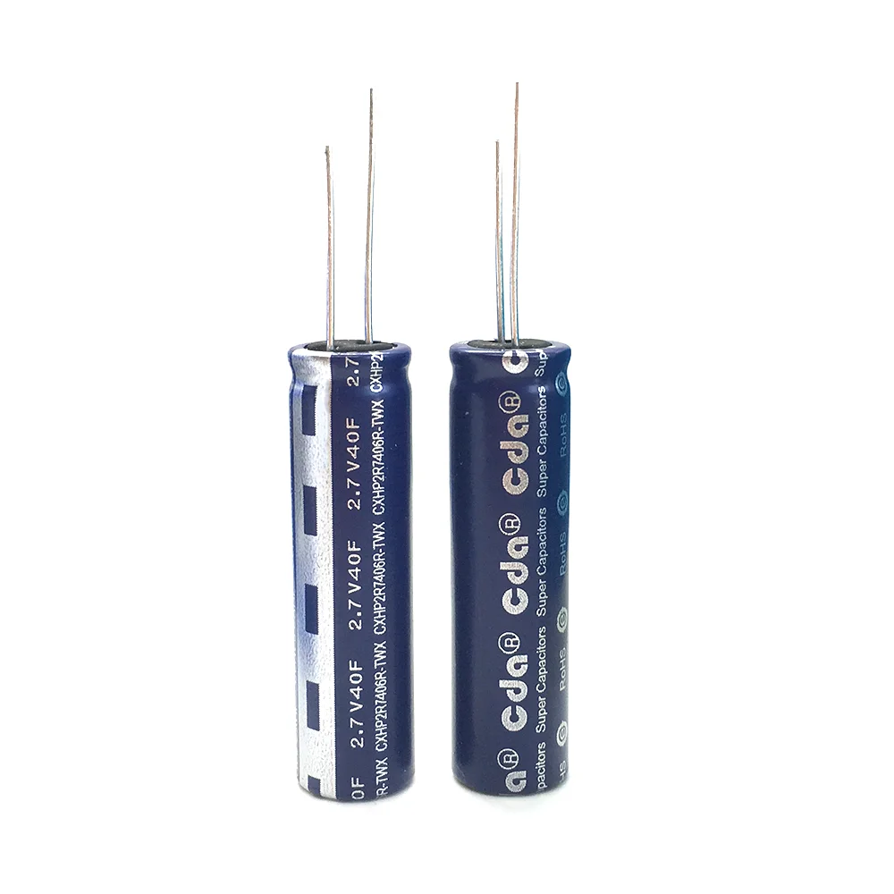 CXHP SuperCapacitors Farad capacitor CDA 2.7V 40F Super Capacitor 2.7V40F