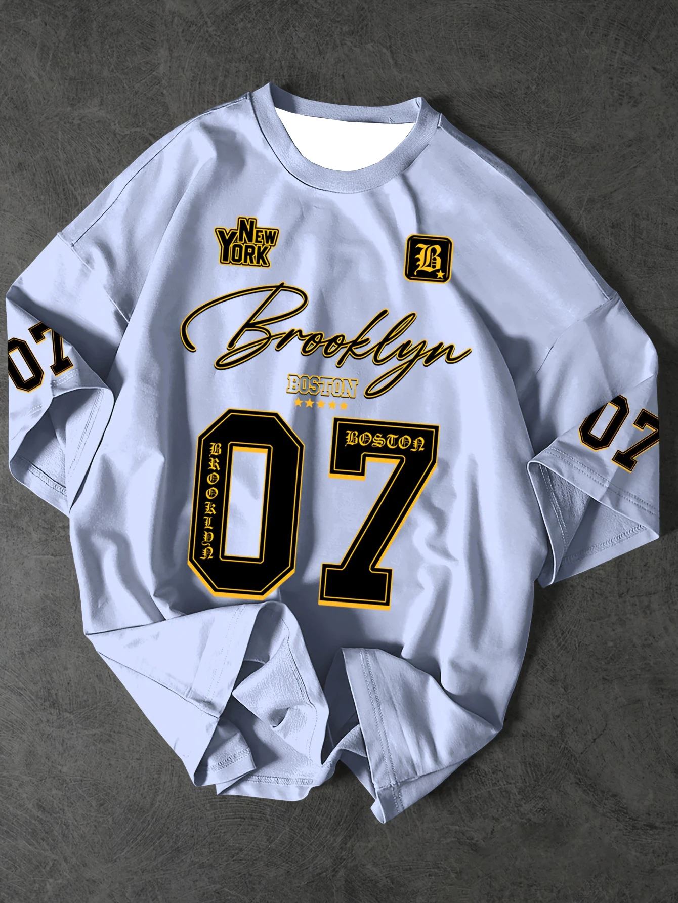 

Летняя женская футболка, модная спортивная одежда, спортивная одежда с буквенным принтом, уличная женская повседневная одежда, спортивные футболки большого размера