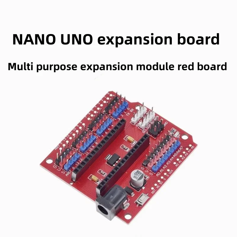 NANO UNO Multipurpose Expansion Board Red Module - Electronic Components for DIY Projects