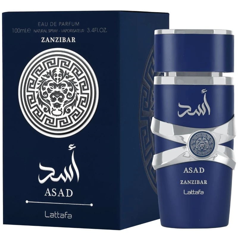 لاتافا اساد زنجبار أو دو برفوم بخاخ 100 مل عطور عربية أصلية تدوم طويلاً عطر كولونيا للرجال هدية