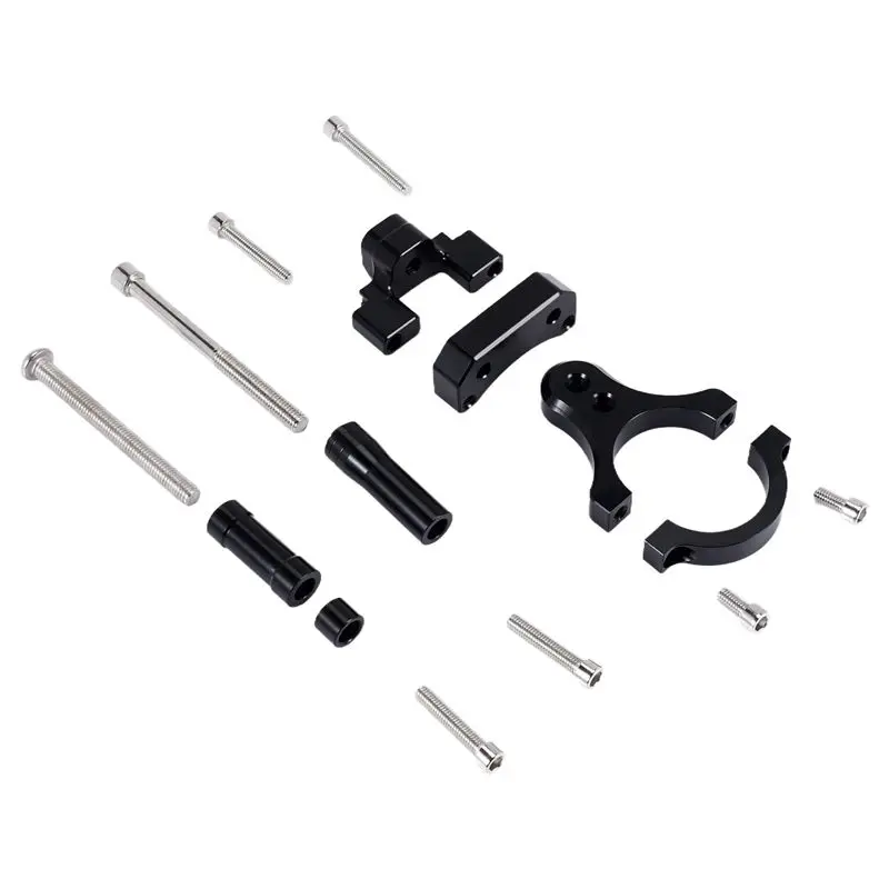 WF-Cnc Motorcycle Damper Steering Stabilize Damper Bracket Mounting Holder Kit For Yzf R3 Mt-03 R25