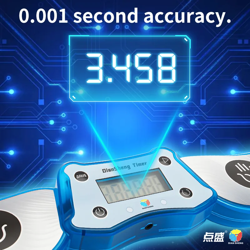 [JudyCube] Diansheng Timer Magic Cube Speed Timer Connect To Computer Puzzle Cubo's Timer Professional Competitions